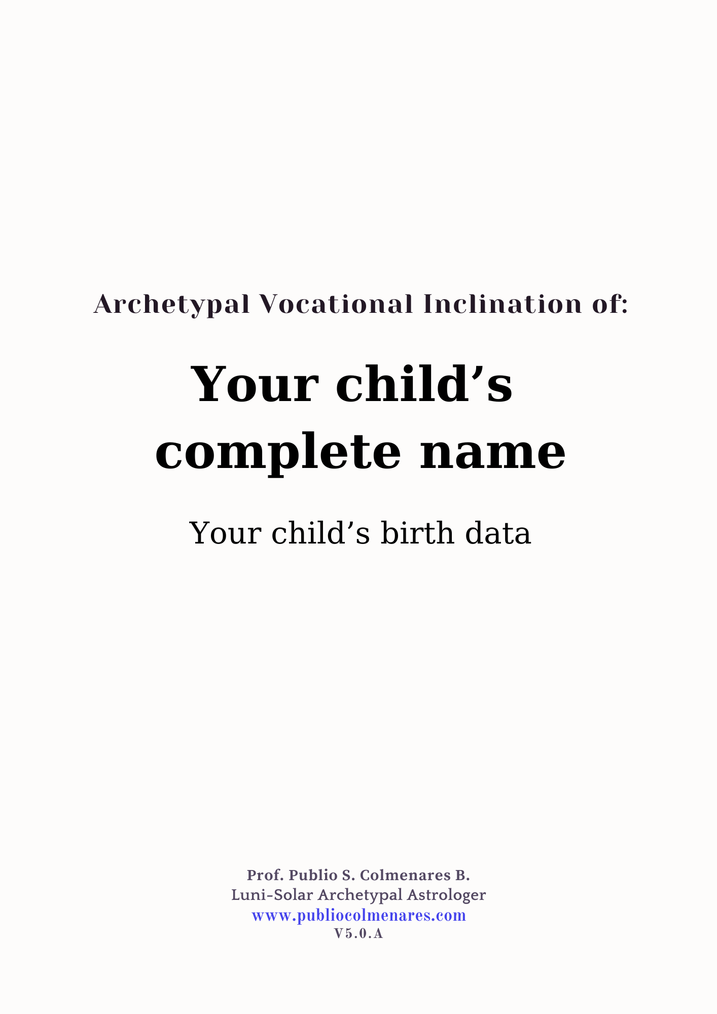 Cover_Product_Archetypal_Vocational_Report